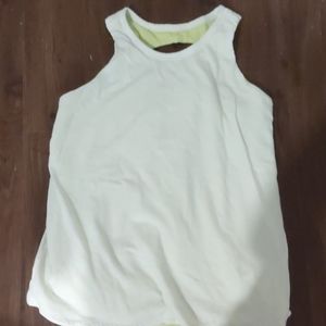 Reversible workout tank top